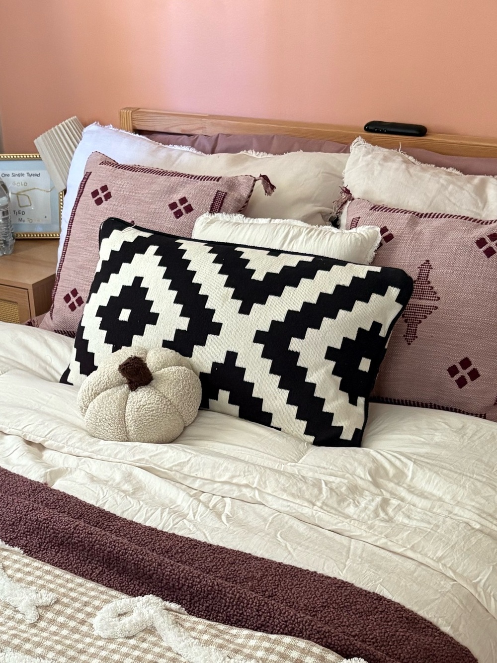 Ikea Geo Print Throw Pillow- non smoking no pet household